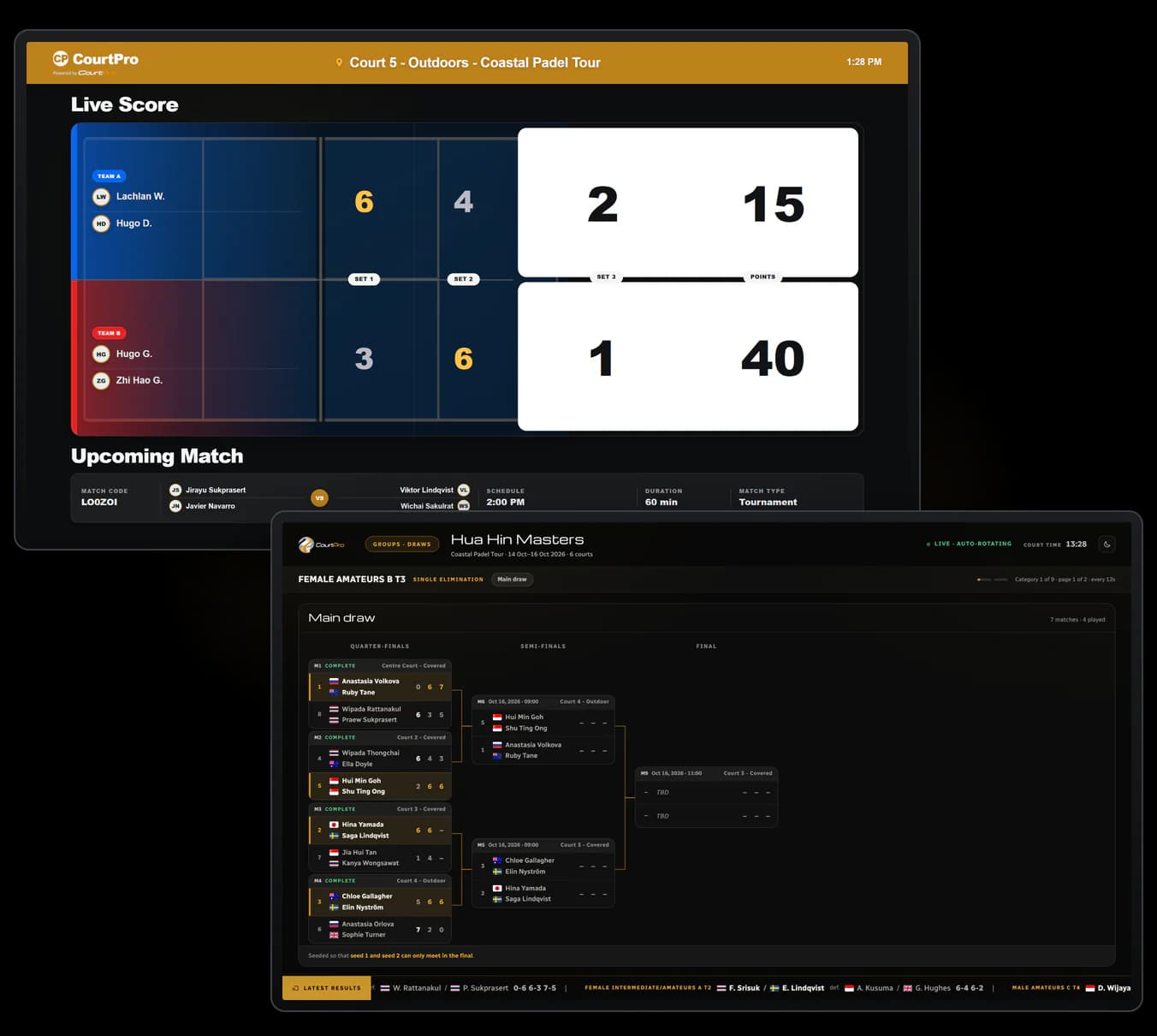 Create & Manage Tournaments Easily feature illustration